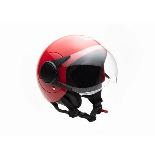 ATOM - OPEN FACE MMG HELMET - SHINY RED