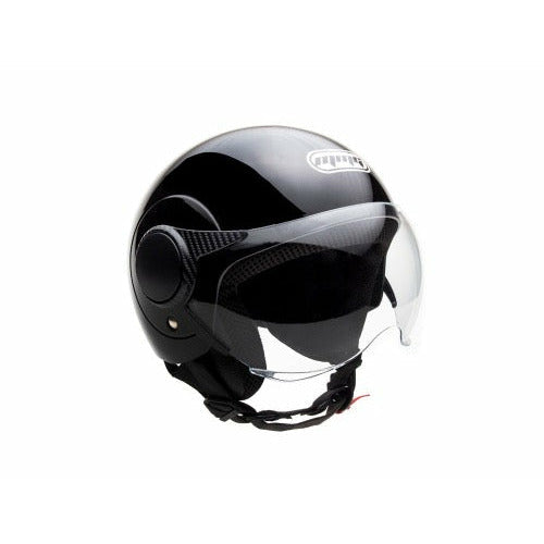 ATOM - OPEN FACE MMG HELMET - SHINY BLACK