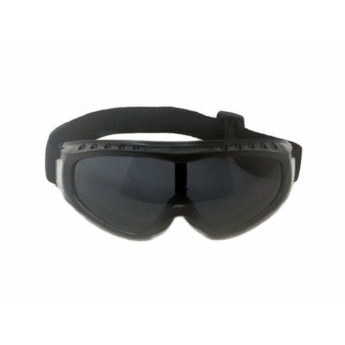 MMG Ridding Goggles Black. SMOKE