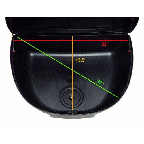 Luggage Box for Scooters/Motorcycles - X-Large MGAB_Y0888