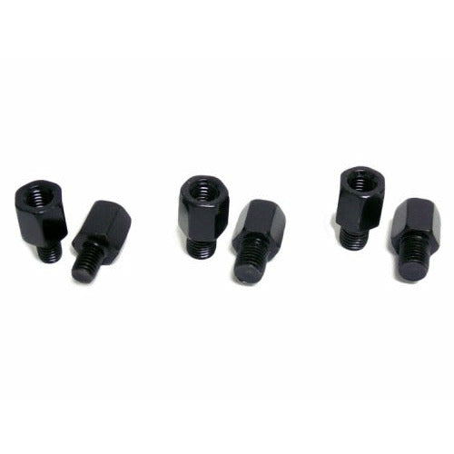 Universal Conversion Kit Screws for 8mm RH/RH Mirrors - Color: BLACK.