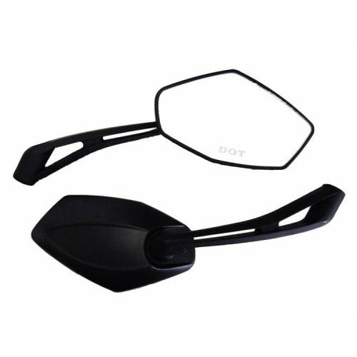 Universal Mirror Set, 8mm RH/RH Thread - BLACK MGBF2249