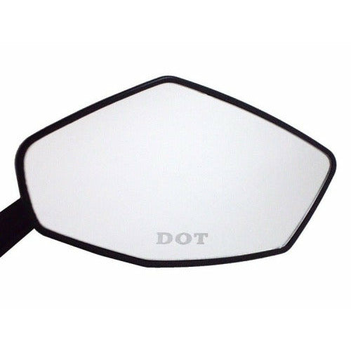 Universal Mirror Set, 8mm RH/RH Thread - BLACK MGBF2249