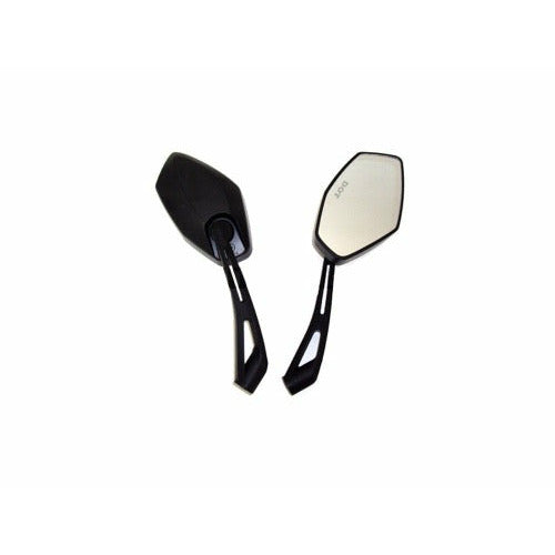 Universal Mirror Set, 8mm RH/RH Thread - BLACK MGBF2249