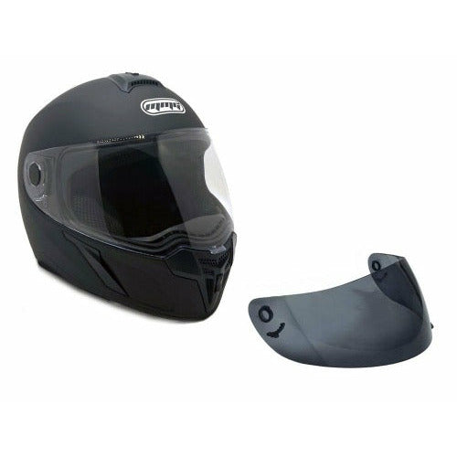 Full Face MMG Helmet. Model Ryker. Color: MATTE BLACK. *DOT APPROVED*