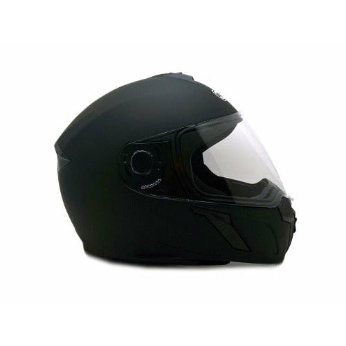 Full Face MMG Helmet. Model Ryker. Color: MATTE BLACK. *DOT APPROVED*
