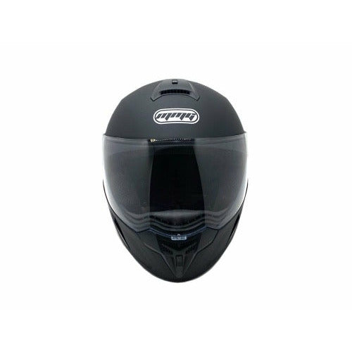 Full Face MMG Helmet. Model Ryker. Color: MATTE BLACK. *DOT APPROVED*