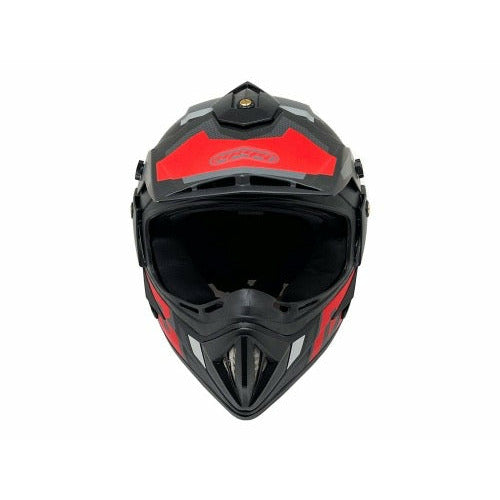 OFF Road MMG Helmet. Model 31. Color: Matte Black GRAPHICS. **DOT APPROVED** *Free goggles included*