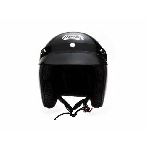 Open Face MMG Helmet. Model Jet. Color: Shiny Black. *DOT APPROVED* *FREE GOGGLES INCLUDED*