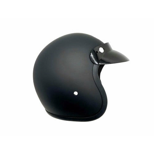Open Face MMG Helmet. Model Jet. Color: MATTE Black. *DOT APPROVED* *FREE GOGGLES INCLUDED*
