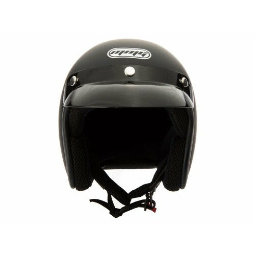 Open Face MMG Helmet. Model Jet. Color: MATTE Black. *DOT APPROVED* *FREE GOGGLES INCLUDED*