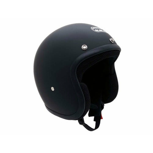 Open Face MMG Helmet. Model Jet. Color: MATTE Black. *DOT APPROVED* *FREE GOGGLES INCLUDED*