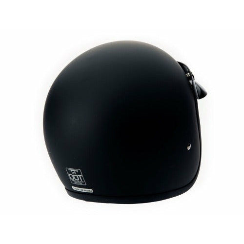 Open Face MMG Helmet. Model Jet. Color: MATTE Black. *DOT APPROVED* *FREE GOGGLES INCLUDED*