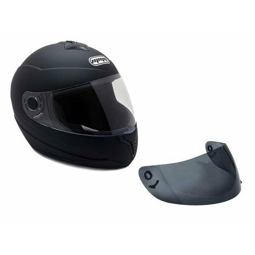 Full Face MMG Helmet. Model Gliss. Color: MATTE Black. *DOT APPROVED*