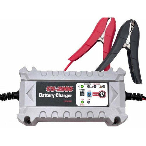 Lithium Compatible 2Ah Smart Battery Charger and Maintainer MGB_ACS2000