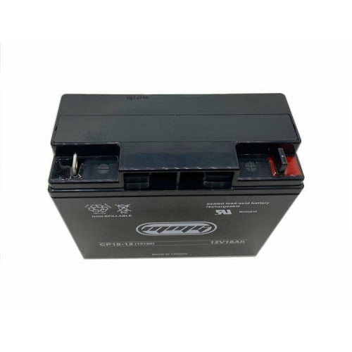 Battery Type: SLA Maintenance Free 18Ah MGB_CP18-12