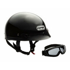 SHORTY MMG HELMET SHINY BLACK