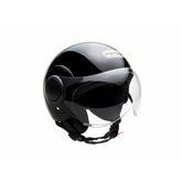 ATOM - OPEN FACE MMG HELMET - SHINY BLACK