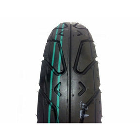 Tire 3.50-10 Tubeless (Black Side Wall). STREET (P124) for scooter