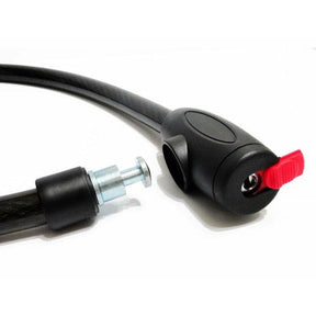 Cable Lock Size: Length 70" x 13/16 (diameter).