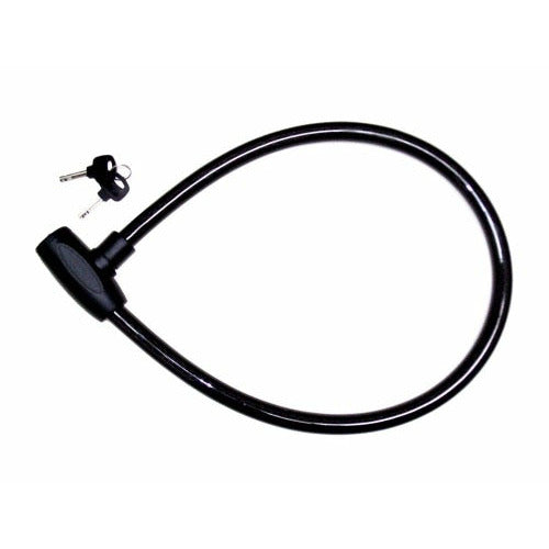 Cable Lock Size: Length 40" x 13/16'' (diameter).