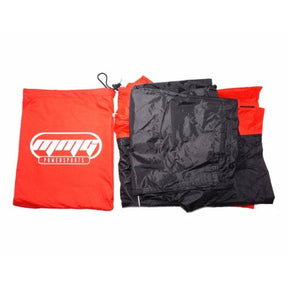 Rain Suit Black & Red