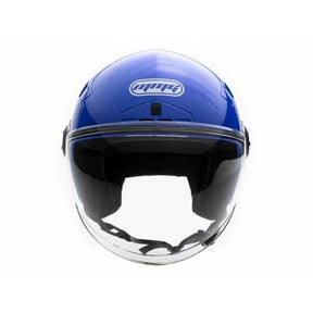 Open Face MMG Helmet. Model Blaze. COLOR: SHINY BLUE  *DOT APPROVED*