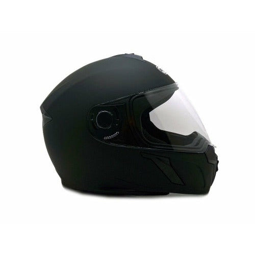 Full Face MMG Helmet. Model Ryker. Color: MATTE  BLACK. *DOT APPROVED*