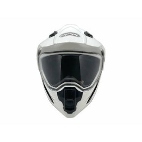 Full Face MMG Helmet. Model Storm. Color: Shiny WHITE. *DOT APPROVED*
