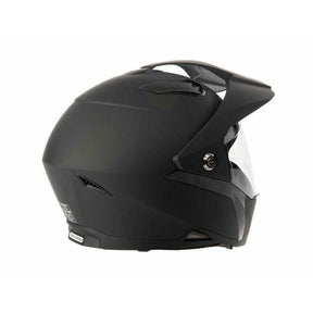 Full Face MMG Helmet. Model Storm. Color: MATTE BLACK *DOT APPROVED*