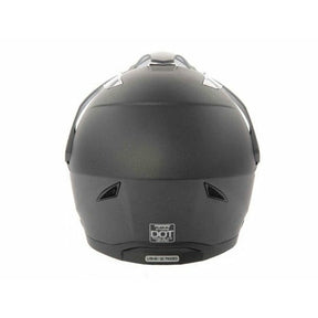 Full Face MMG Helmet. Model Storm. Color: Matte Grey. *DOT APPROVED*