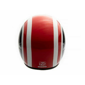 Open Face MMG Helmet. Model Jet. Color: USA White. *DOT APPROVED* *FREE GOGGLES INCLUDED*