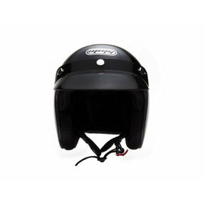 Open Face MMG Helmet. Model Jet. Color: Shiny Black. *DOT APPROVED* *FREE GOGGLES INCLUDED*