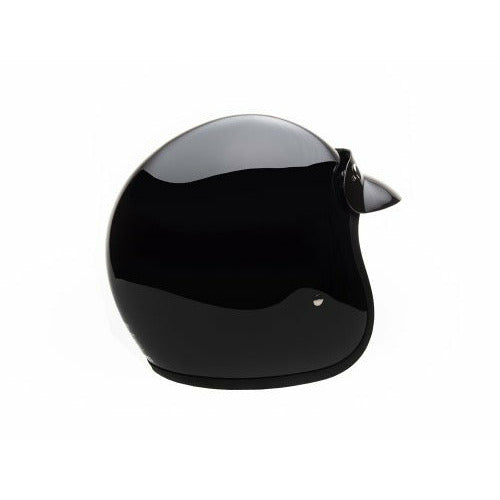 Open Face MMG Helmet. Model Jet. Color: Shiny Black. *DOT APPROVED* *FREE GOGGLES INCLUDED*