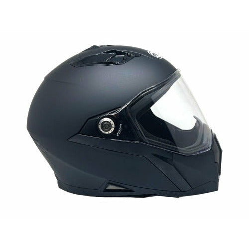 Full Face MMG Helmet. Model Mount. Color: MATTE BLACK . *DOT APPROVED* *Free mirror shield included*