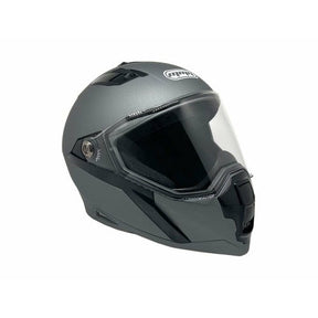 Full Face MMG Helmet. Model Mount. Color: MATTE GREY . *DOT APPROVED* *Free mirror shield included*