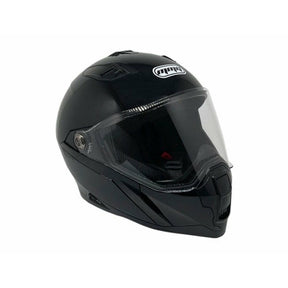Full Face MMG Helmet. Model Mount. Color:SHINY BLACK . *DOT APPROVED* *Free mirror shield included*