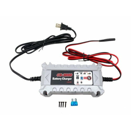 Lithium Compatible 2Ah Smart Battery Charger and Maintainer MGB_ACS2000
