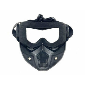 MYK detachable modular face mask shield with goggles MYKA0337